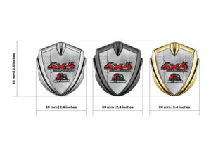 Badge Auto Metalliche Edizione Pro Taglia Standard